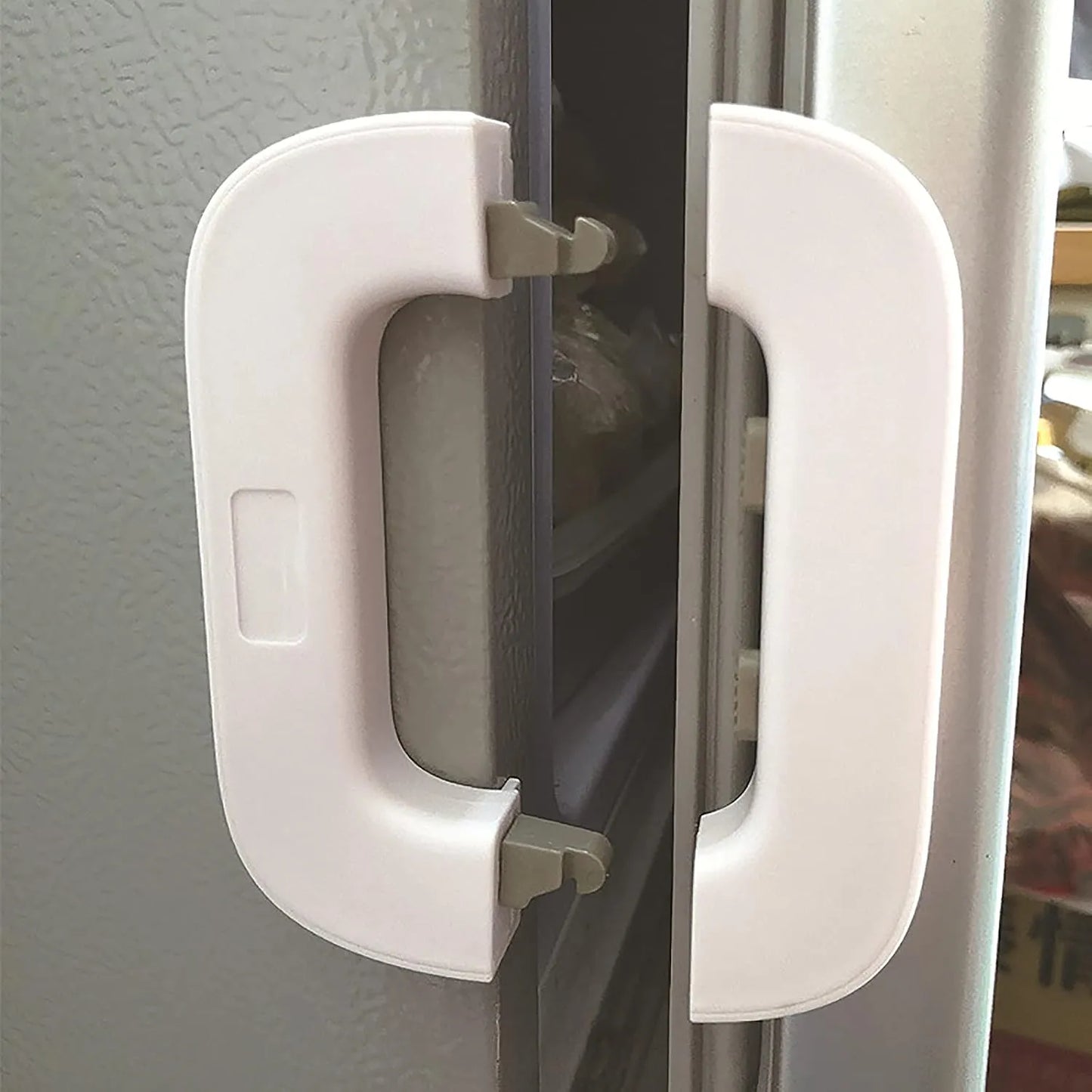 Self-Adhesive Freezer Lock Refrigerator