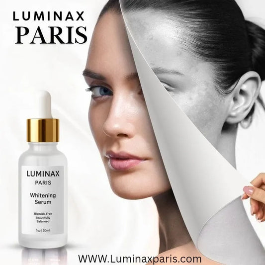 Luminax Paris whitening serum brightens skin tone