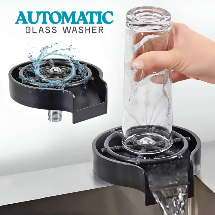 Automatic Glass Washer High Pressure Rinser