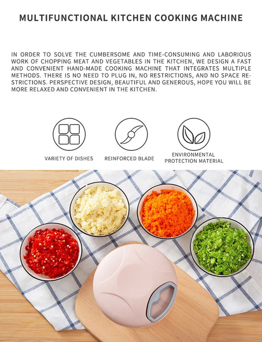 Multifunction Kitchen Food chopper Machine