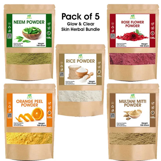 Pack of 5 Orange Peel Powder