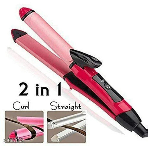 Nova Hair Curler And Straightener 2 in 1