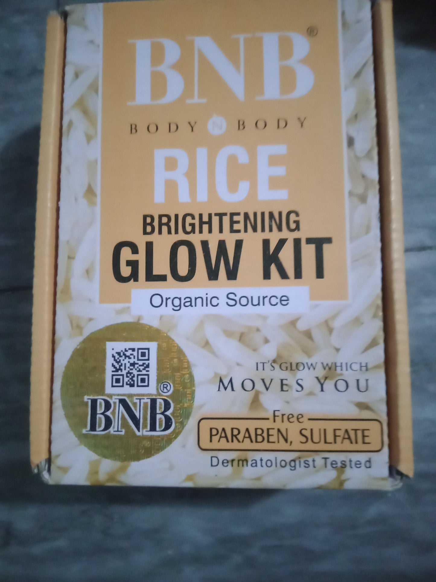 Whitening Rice Organic Glow Kit