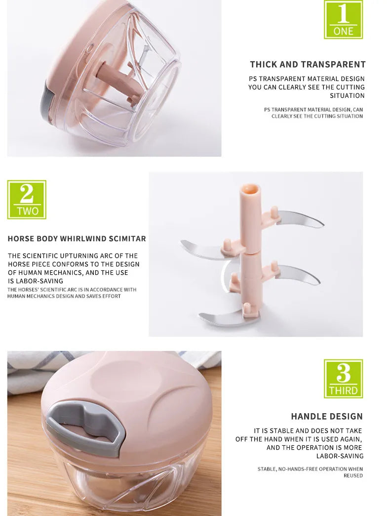 Multifunction Kitchen Food chopper Machine