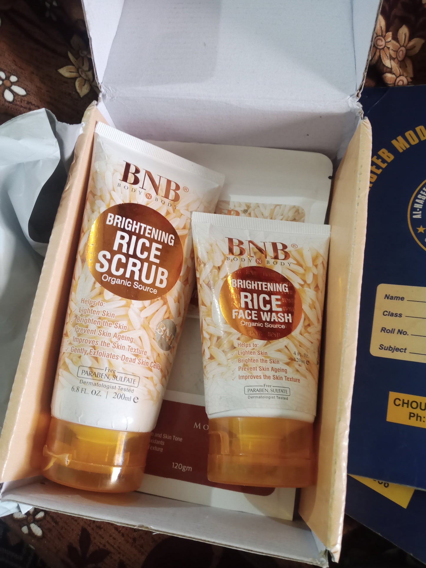 Whitening Rice Organic Glow Kit