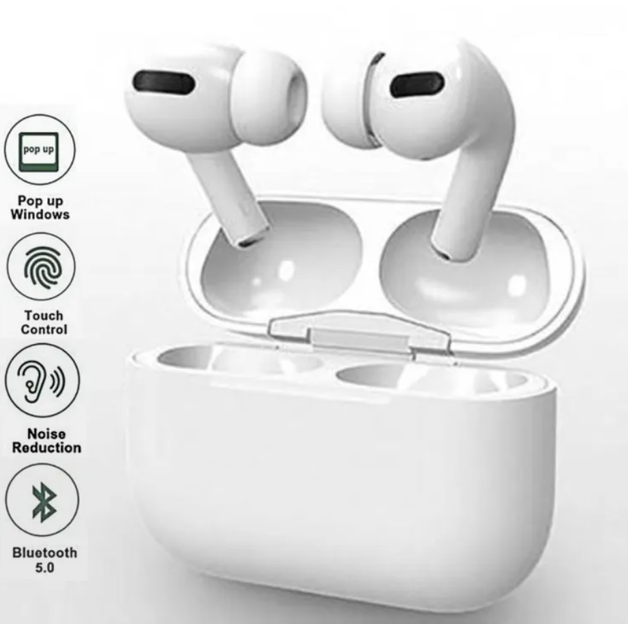 Pro White TWS Airpods Sound & High Quality Touch Sensors