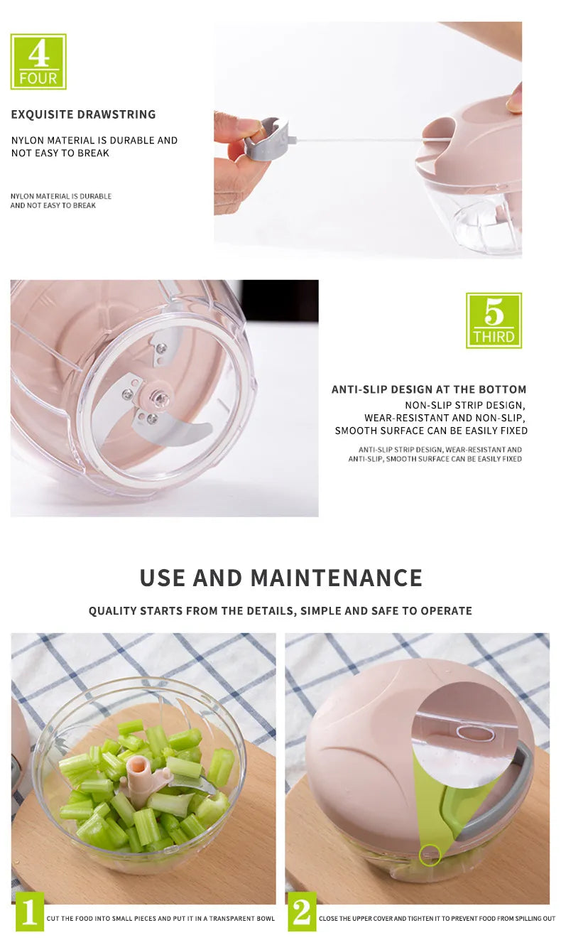 Multifunction Kitchen Food chopper Machine