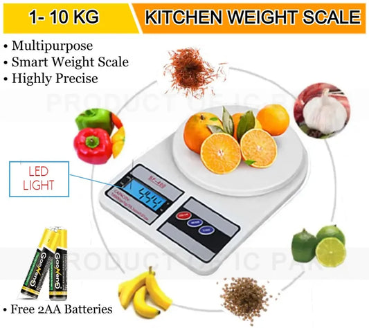 10KG Kitchen Scale Digital Kitchen Weight Scale